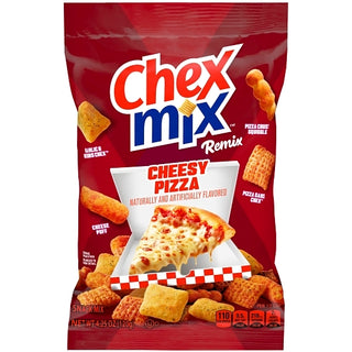Chex Mix Remix Cheesy Pizza Snack Mix, 4.25 Ounce, 8 Per Case