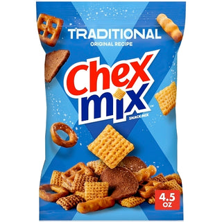 Chex Mix Savory White Cheddar Snack Mix, 4.5 Ounce, 8 Per Case
