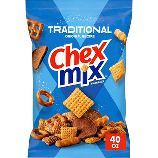 Chex Mix Snack Mix Traditional, 40 Ounce