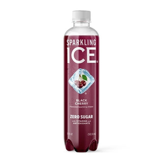 Sparkling Ice Black Cherry Flavored Sparkling Water, 17 Fluid Ounce, 12 Per Case