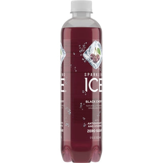 Sparkling Ice Black Cherry Flavored Sparkling Water, 17 Fluid Ounce, 12 Per Case