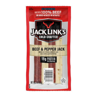 Jack Link's Original Beef & Pepperjack Combo, 3 Ounce, 8 Per Pack, 6 Per Case