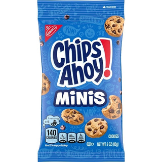 Chips Ahoy Snack Mini Big Bag, 3 Ounce, 36 Per Case