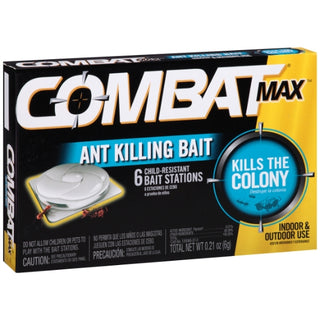 Combat Max Ant Bait 6 Stations, 12Ct, 1 Each, 12 Per Case