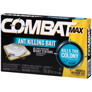 Combat Max Ant Bait 6 Stations, 12Ct, 1 Each, 12 Per Case