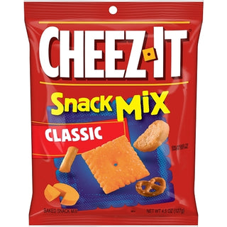 Cheez-It Crackers Classic Snack Mix, 4.5 Ounce, 6 Per Case