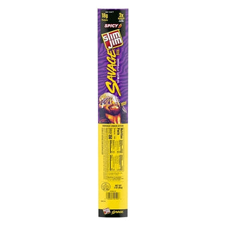 Slim Jim Meat Sticks Savage Original, 3 Ounce, 12 Per Pack, 6 Per Case