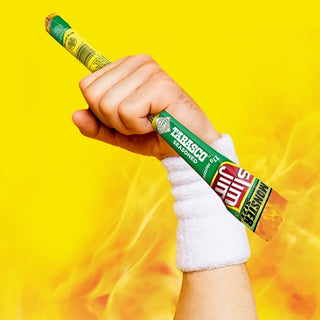 Slim Jim Monster Tabasco Flavored Smoked Meat Snack Sticks, 1.94 Ounce, 18 Per Pack, 6 Per Case