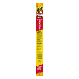 Slim Jim Monster Tabasco Flavored Smoked Meat Snack Sticks, 1.94 Ounce, 18 Per Pack, 6 Per Case