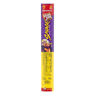 Slim Jim Meat Sticks Savage Original, 3 Ounce, 12 Per Pack, 6 Per Case