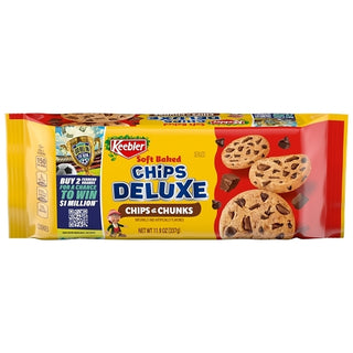 Keebler Chips Deluxe Soft Batch, Pantry Pack, 11.9 Ounce, 12 Per Case