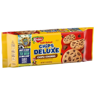 Keebler Chips Deluxe Soft Batch, Pantry Pack, 11.9 Ounce, 12 Per Case