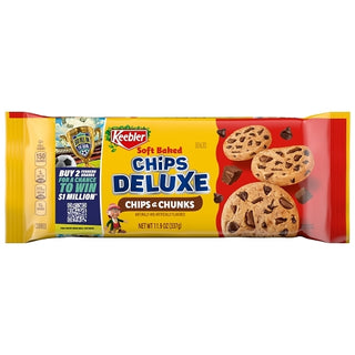Keebler Chips Deluxe Soft Batch, Pantry Pack, 11.9 Ounce, 12 Per Case