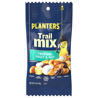 Planters Tropical Fruit & Nut Mix, 2 Ounce, 72 Per Case