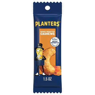 Planters Salted Cashews, 1.5 Ounce, 18 Per Pack, 6 Per Case