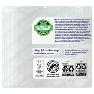 Charmin Essentials Strong Toilet Tissue Dry Unscented, 1 Roll, 36 Per Case
