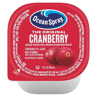 Ocean Spray Cranberry Juice Cocktail, 4 Fluid Ounce, 48 Per Case