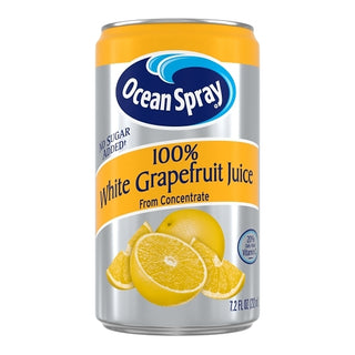 Ocean Spray Ocean Spray 100% White Grapefruit Juice, 7.2 Fluid Ounce, 24 Per Case