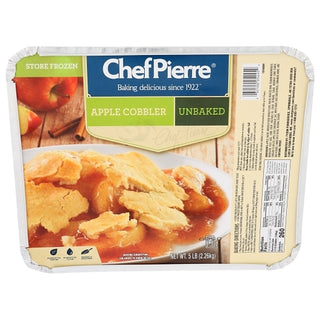 Chef Pierre Country Apple Fruit Cobbler, 80 Ounce, 2 Per Case