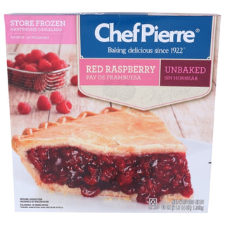 Chef Pierre 10 Inch Unbaked Blueberry Pie, 46 Ounce, 6 Per Case