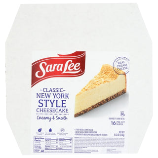 Sara Lee 10 Inch Restaurant Reserve New York Style Creamy Cheesecake, 4.25 Pound, 4 Per Case
