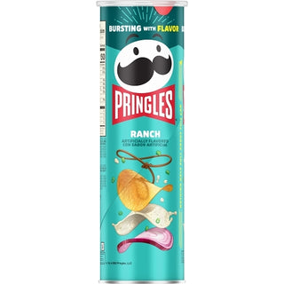Pringles Ranch Potato Crisp, 5.5 Ounce, 14 Per Case
