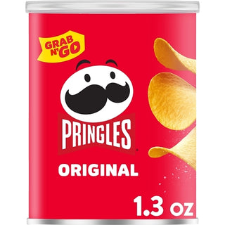 Pringles Grab & Go Original Potato Crisp, 1.3 Ounce, 12 Per Case