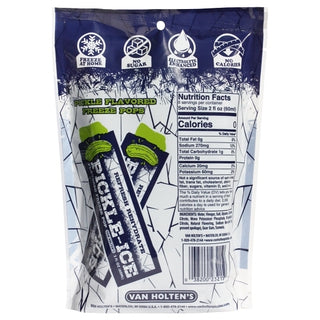 Van Holten's Pickle-Ice Pickle Flavored Freeze Pop, 16 Fluid Ounce, 6 Per Case