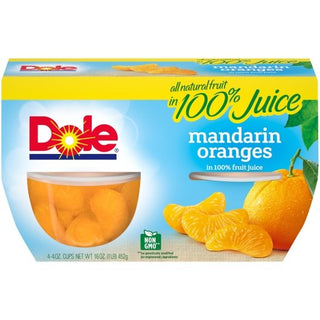 Dole Mandarin Oranges In Juice, 16 Ounce, 6 Per Case
