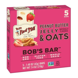 Bob's Red Mill Natural Foods Inc Peanut Butter Chocolate And Oats, 1.48 Ounce, 5 Per Pack, 6 Per Case