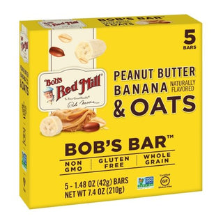 Bob's Red Mill Natural Foods Inc Peanut Butter Chocolate And Oats, 1.48 Ounce, 5 Per Pack, 6 Per Case