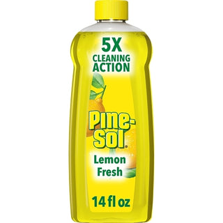 Pine Sol Lemon Citric Acid Formula Cleaner, 14 Fluid Ounce, 12 Per Case