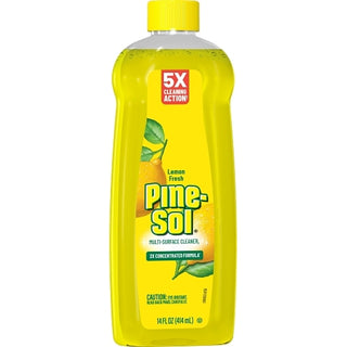 Pine Sol Lemon Citric Acid Formula Cleaner, 14 Fluid Ounce, 12 Per Case