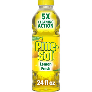 Pine Sol Lemon Citric Acid Formula Cleaner, 24 Fluid Ounce, 12 Per Case