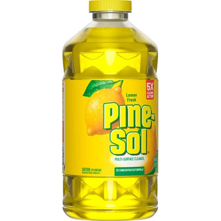 Pine Sol Lemon Citric Acid Formula Cleaner, 80 Fluid Ounce, 6 Per Case