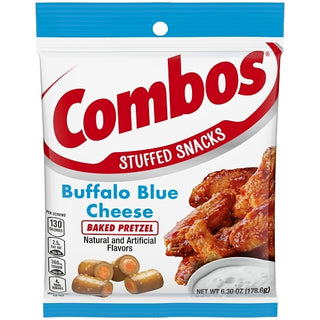 Combos Buffalo Blue Cheese Snack, 6.3 Ounce, 12 Per Case
