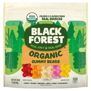 Black Forest Organic Gummy Forest Friends Stand Up Bag, 18 Ounce, 6 Per Case