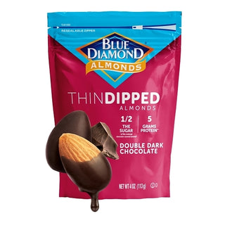 Blue Diamond Thin Dipped Double Dark, 2 Ounce, 10 Per Pack, 10 Per Case