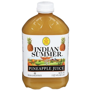 Indian Summer Pineapple Juice, 46 Fluid Ounce, 12 Per Case