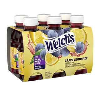 Welch's Grape Lemonade Juice, 10 Fluid Ounce, 24 Per Pack, 6 Per Case