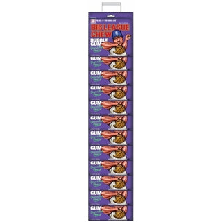 Big League Chew Grape Big League Chew Pouch, 2.12 Ounce, 12 Per Pack, 9 Per Case