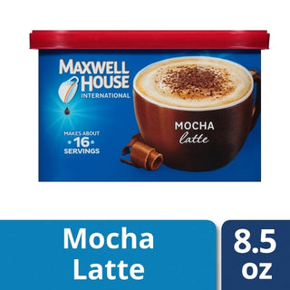 Maxwell House Instant Coffee Suisse Mocha, 7.2 Ounce, 8 Per Case
