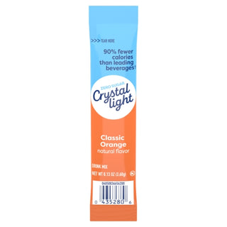 Crystal Light Crystal Light Beverage On The Go Sunrise Orange, 0.13 Ounce, 10 Per Pack, 12 Per Case