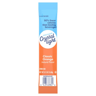 Crystal Light Crystal Light Beverage On The Go Sunrise Orange, 0.13 Ounce, 10 Per Pack, 12 Per Case