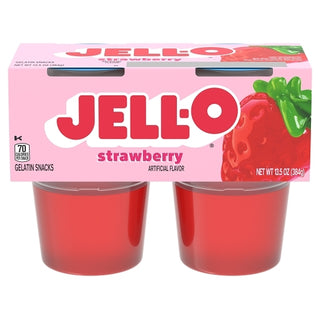 Jell-O Ready To Eat Orange Gelatin, 384 Gram, 6 Per Case