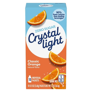 Crystal Light Crystal Light Beverage On The Go Sunrise Orange, 0.13 Ounce, 10 Per Pack, 12 Per Case