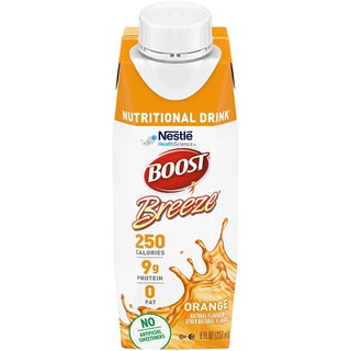 Boost Breeze Orange, 8 Fluid Ounce, 24 Per Case