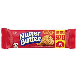Nutter Butter King Size Cookies, 3.5 Ounce, 10 Per Pack, 2 Per Case