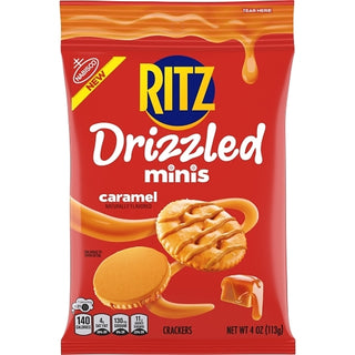 Ritz Caramel Crackers, 4 Ounce, 12 Per Case