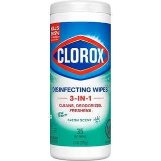 Cloroxpro Fresh Scent Commercial Solutions Disinfectant Wipes, 75 Count, 6 Per Case